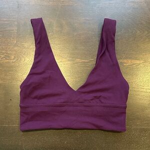 Lululemon Athletica Deep Purple Bra
